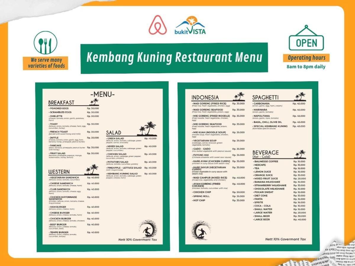 Kembang Kuning Hotel Uluwatu Eksteriør billede